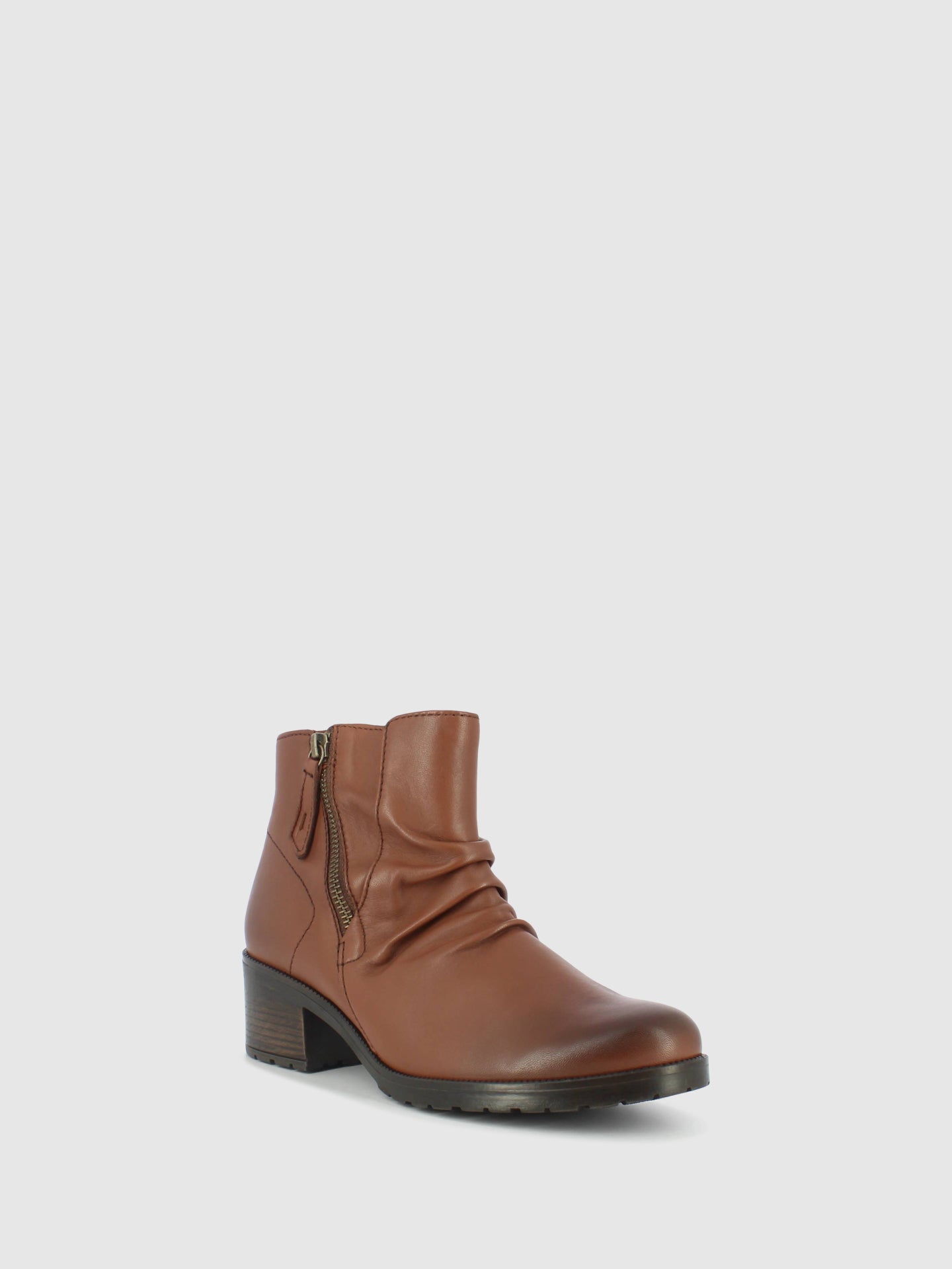 Gabor Botins com Fecho em Castanho
